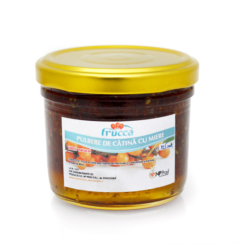 Pulbere de cătină cu miere